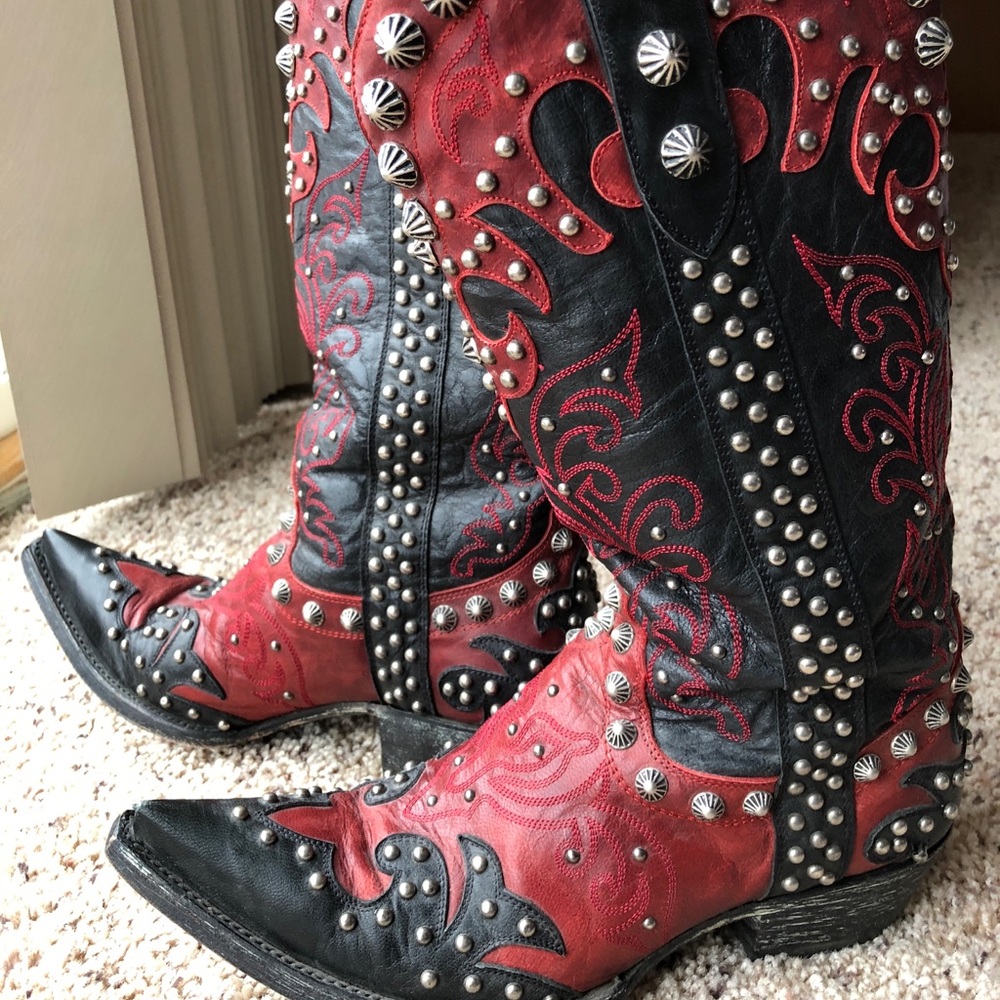 Old Gringo Studded cowboy boots 8.5